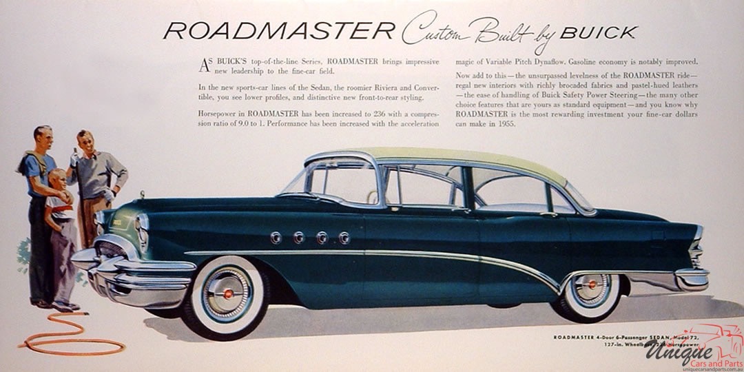 1955 Buick Brochure Page 9